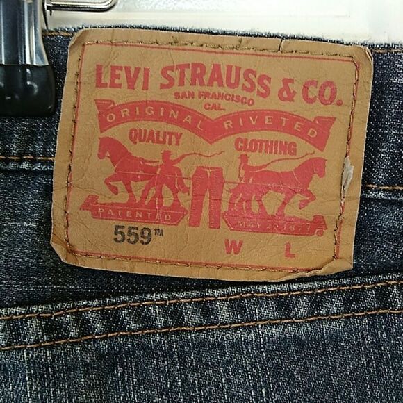 Levi 559 relaxed fit straight leg jeans - Picture 5 of 8
